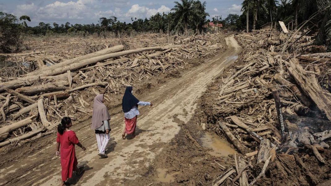 Tersapu Banjir Aceh, Madrasah di Pidie Kini Hilang Tersisa Fondasi