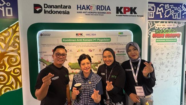 Dukung Antikorupsi, Pegadaian MengEMASkan Indonesia di HAKORDIA 2025