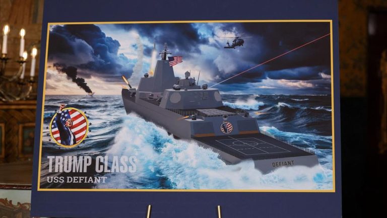 Kecanggihan Kapal Perang AS Baru ‘Trump Class’ Buat Gertak China