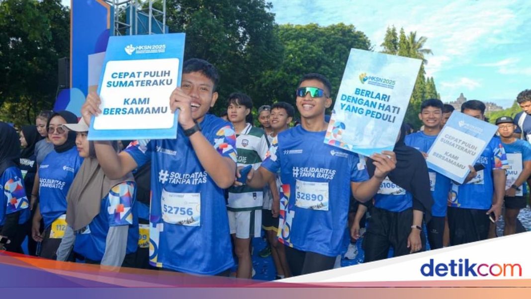 Run For Solidarity, Ribuan Peserta Doa Bersama-Galang Dana untuk Sumatera