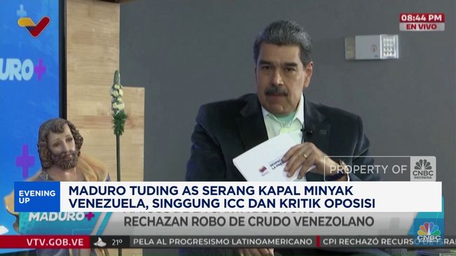 Maduro Tuding AS Serang Kapal Minyak Venezuela