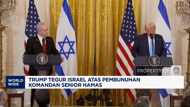 Trump Tegur Israel atas Tewasnya Komandan Senior Hamas