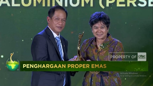 Punya 3 Program Unggulan, INALUM Raih PROPER Emas 2025