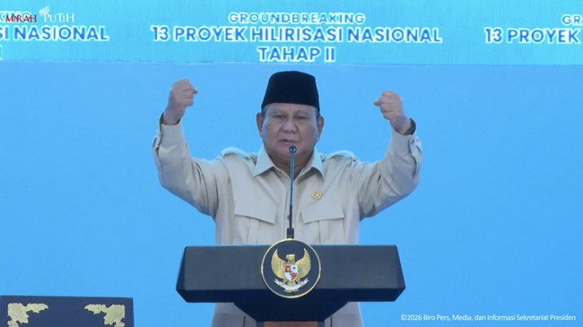 Prabowo Resmikan Pembangunan 13 Proyek Hilirisasi, Ini Daftarnya