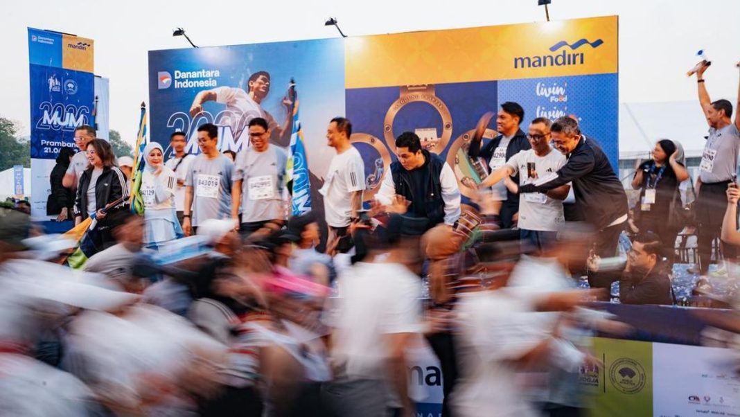 Bank Mandiri Tebar Dampak Luas lewat Mandiri Jogja Marathon 2026