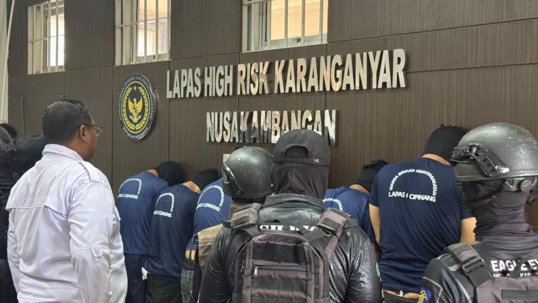 79 Napi Lapas Makassar Berisiko Tinggi Dipindahkan ke Nusakambangan