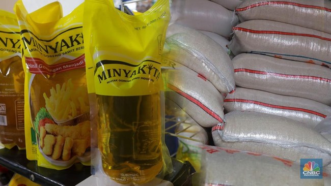 RI Waspada! Harga Beras & Minyak Goreng Terus Naik-Makin Menular