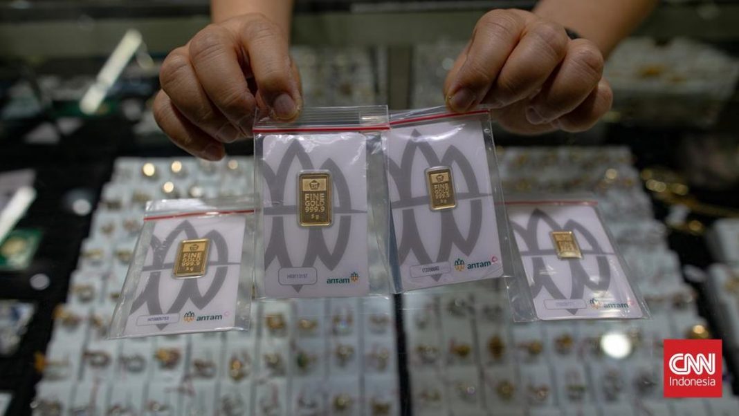 Harga Emas Antam Naik Rp17 Ribu ke Level Rp2,650 Juta Hari Ini