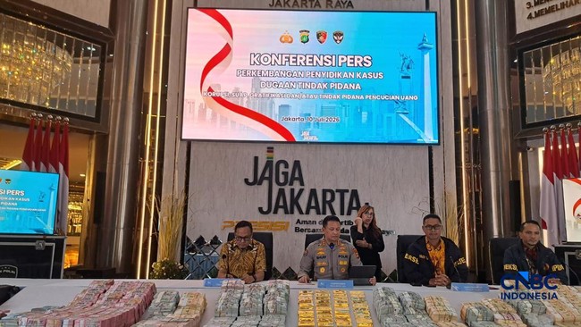 Potret 74 Kg Emas-Dolar AS Disita Polisi, Barang Bukti Kasus Korupsi – Publik Pos Update