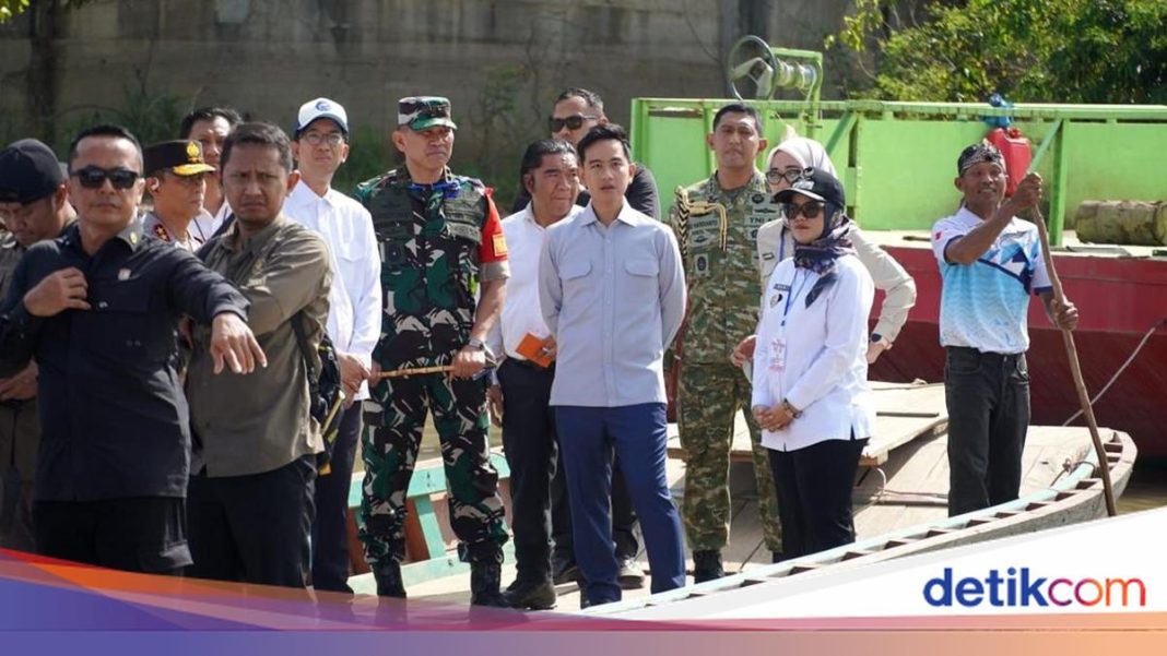 Wagub Lampung Dampingi Wapres Pantau Pembangunan Jembatan Way Bungur
