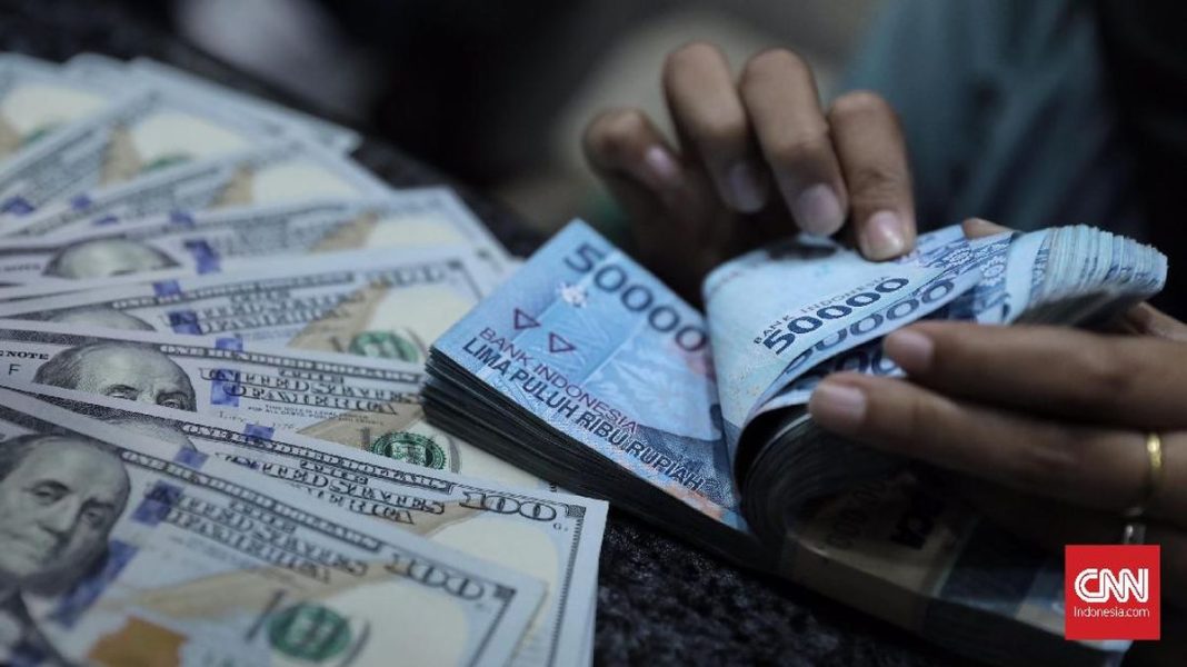 Rupiah Melemah Tipis ke Rp17.725 per Dolar AS Sore Ini