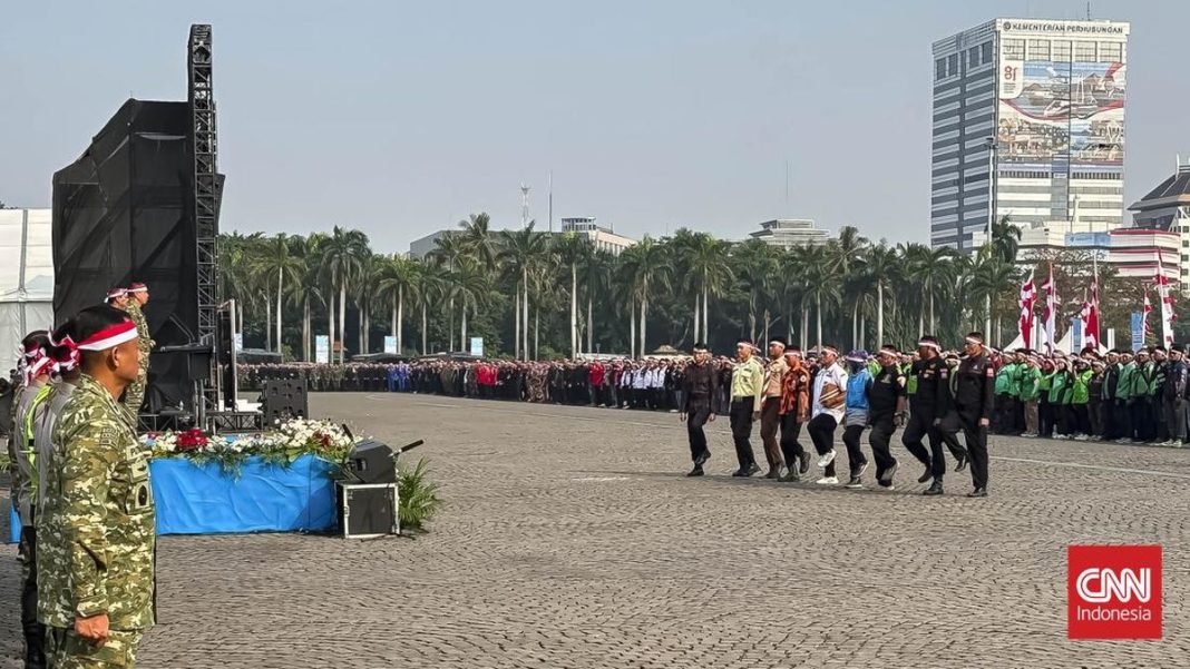 11 Ribu Orang Akan Ramaikan Apel Kebangsaan Jaga Jakarta Hari Ini