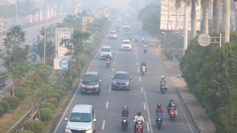Siswa di Pontianak Sekolah Daring Imbas Asap Karhutla, Kasus ISPA Naik