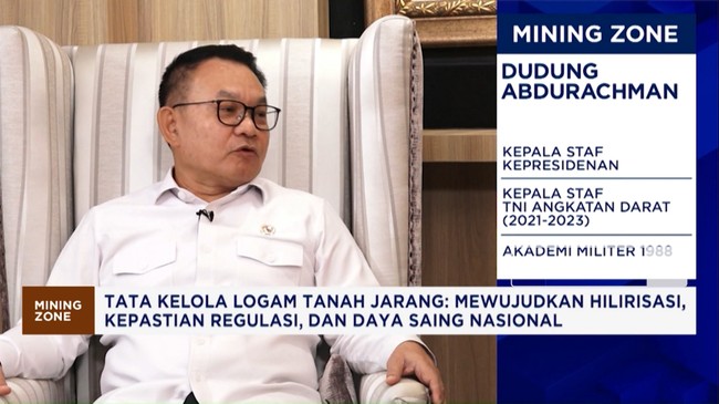 KSP Dudung Buka-bukaan Soal Polemik Logam Tanah Jarang – Publik Pos Update