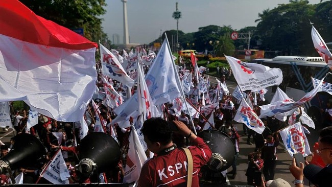 Puluhan Ribu Buruh KSPN Siap Demo Kawal RUU Ketenagakerjaan – Publik Pos Update