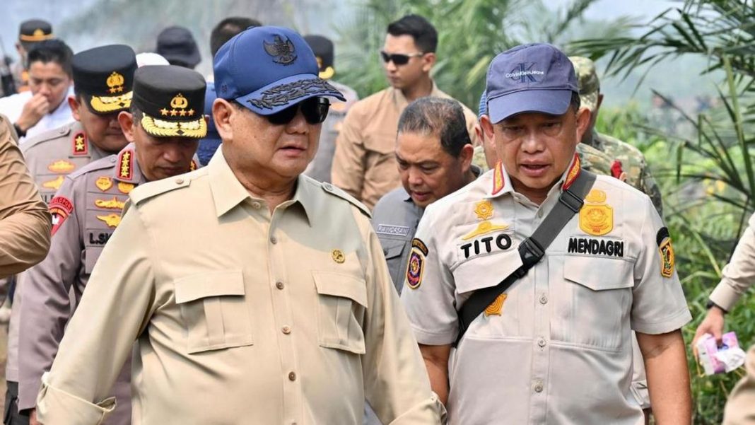 Daftar 5 Kebijakan yang Diambil Prabowo Tangani Karhutla