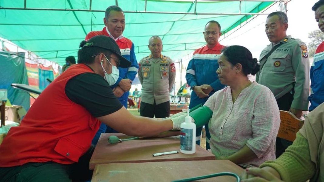Pertamina Buka Posko Kesehatan Gratis untuk Pengungsi di Reo, NTT