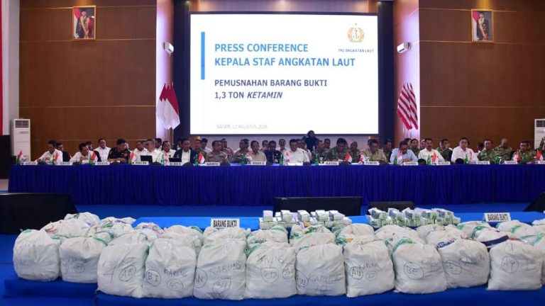 Kasus 1,3 Ton Ketamin, 8 Awak Kapal MV King Sun Ditahan di Jakarta