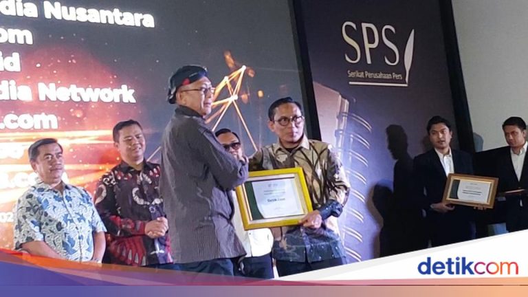 SPS Kembali Nobatkan detikcom sebagai Media Nasional Terbaik