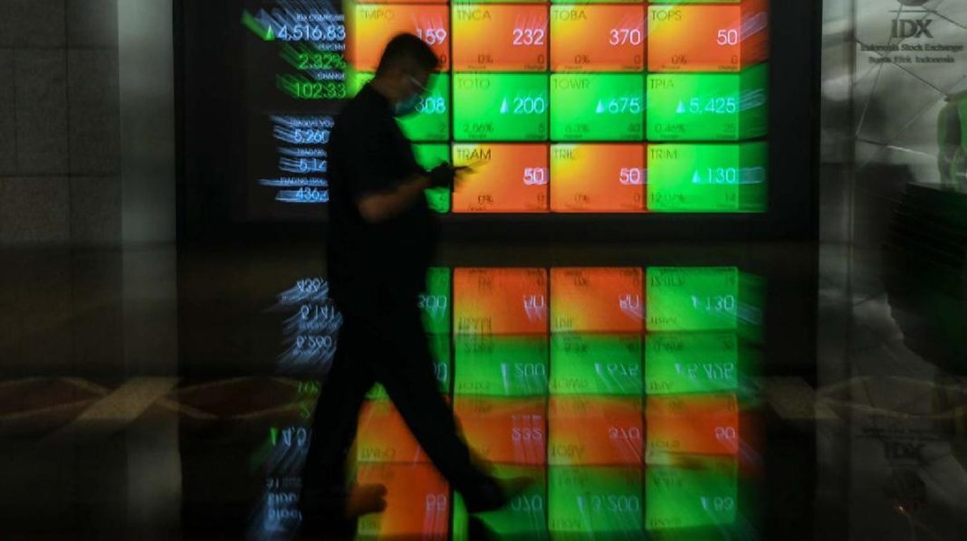 IHSG Menanjak 1,56 Persen ke Level 6.374 Sore Ini