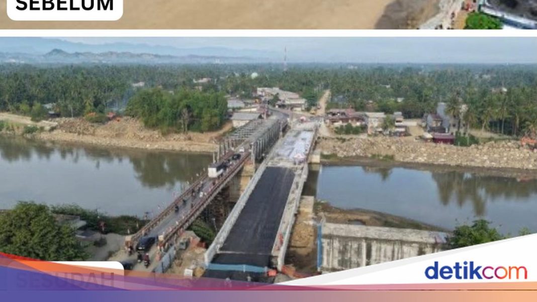 Jembatan Krueng Tingkeum Beroperasi, Jalur Aceh-Sumut Kembali Normal