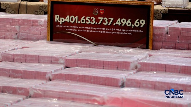Penampakan ‘Gunung’ Uang Rp401 M Hasil Sitaan Korupsi Nikel PT CNI – Publik Pos Update