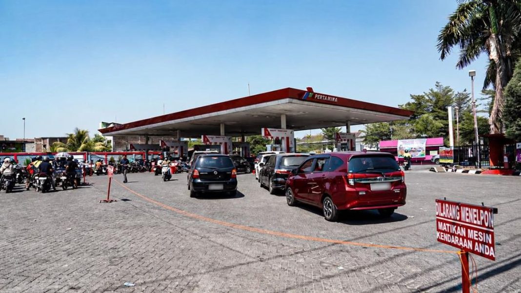 Hari Ini, Antrean BBM di Sejumlah SPBU Makassar Mulai Melandai