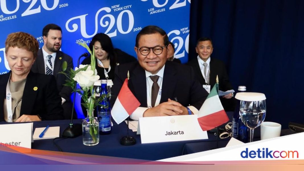 Pramono Ajak Pemimpin Kota U20 Mayoral Summit Investasi di 37 Proyek Jakarta