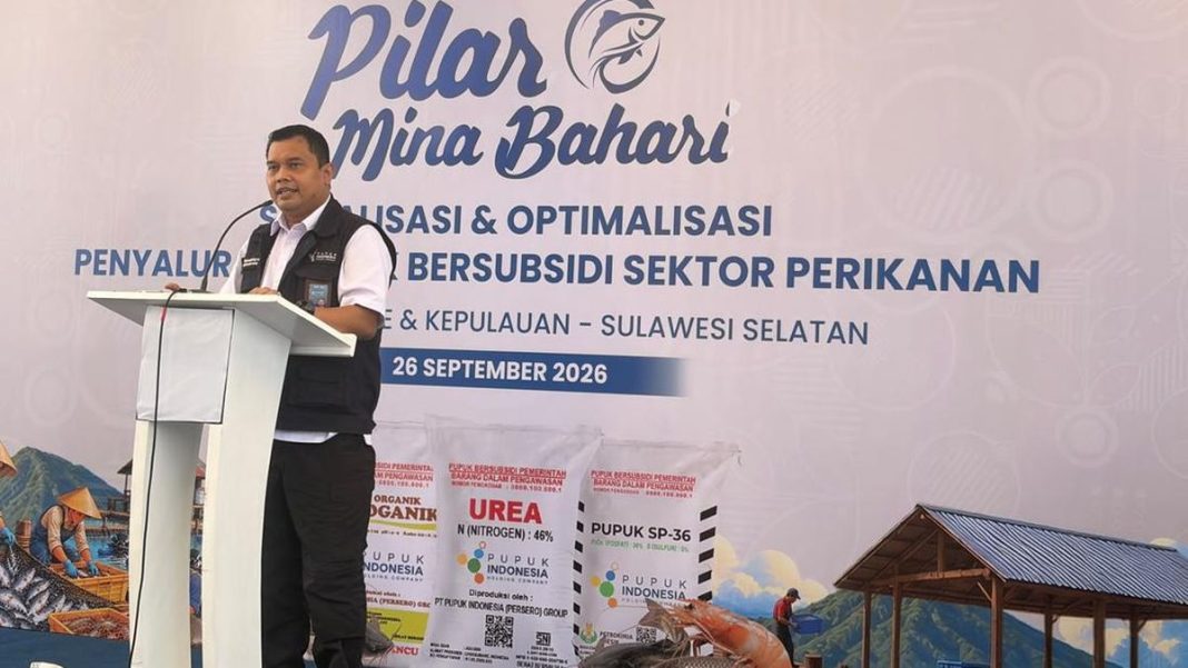 Pupuk Indonesia Perkuat Penyaluran Pupuk Bersubsidi Perikanan Pangkep