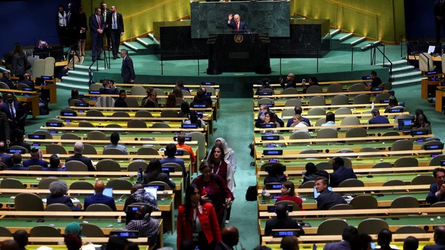 Orang-Orang WO, Saat Kursi-Kursi Kosong Kala Netanyahu Pidato di PBB – Publik Pos Update