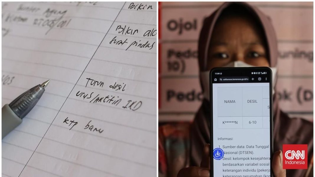 FOTO: Upaya Warga saat Desil Melenceng dari Realita