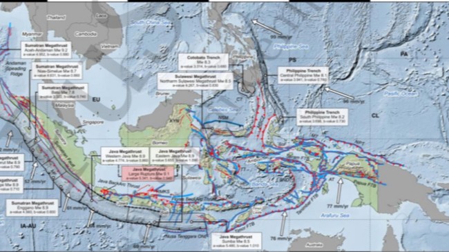 Viral di Media Sosial Soal Megathrust, Begini Penjelasan Ahli