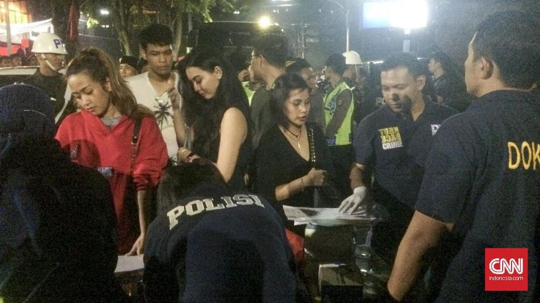 Bareskrim-BNN Razia Tempat Hiburan Malam di Jakarta, 9 Orang Ditangkap