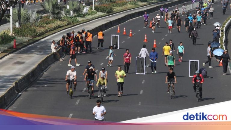 Ada Kunjungan Presiden Mesir, CFD Sudirman-Thamrin Besok Hanya Sampai Jam 9
