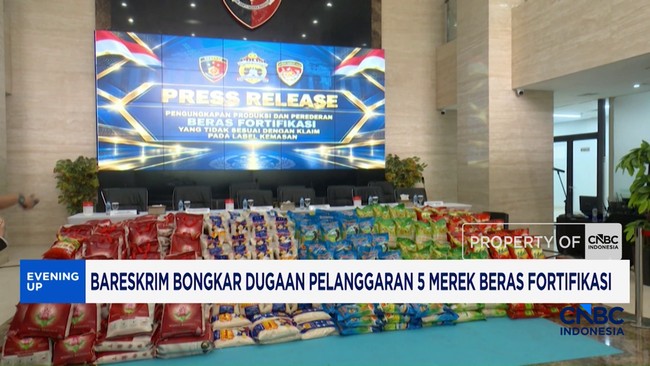 Bareskrim Bongkar Dugaan Pelanggaran 5 Merek Beras Fortifikasi – Publik Pos Update