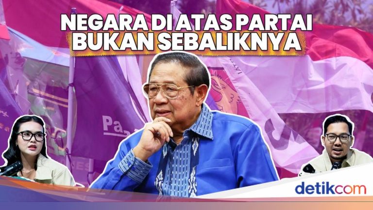 Negara di Atas Partai, Siapa Kena Sentilan SBY?