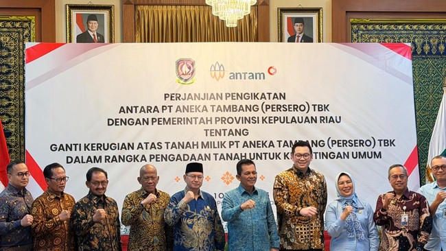 ANTAM dan Pemprov Kepulauan Riau Perkuat Penyediaan Fasilitas Publik – Publik Pos Update
