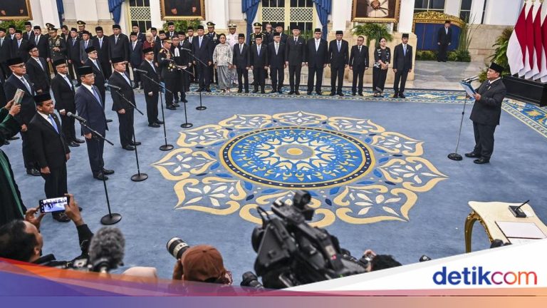 Rotasi Kabinet Terbaru Prabowo: Dari Wamen hingga Menko