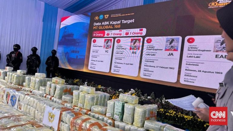 Kronologi Pengungkapan 1 Ton Ketamine Kapal MT Global 168