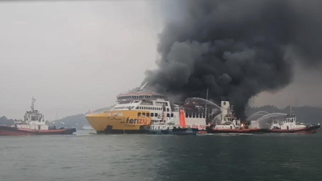KMP Batumandi Terbakar, Bos ASDP Sampaikan Permohonan Maaf – Publik Pos Update