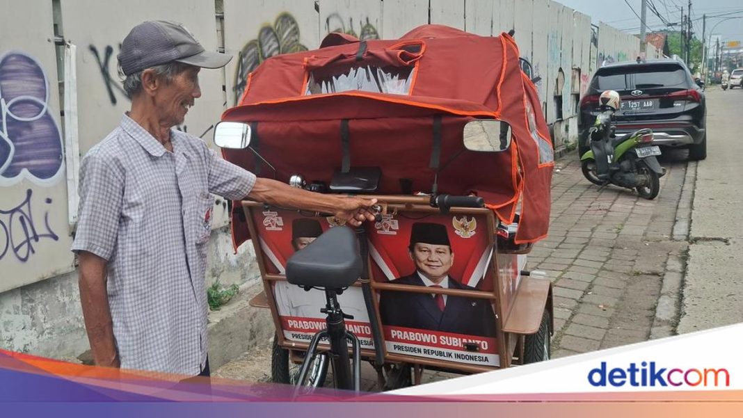 160 Lansia di Kota Bogor Dapat Bantuan Becak Listrik Gratis Presiden Prabowo