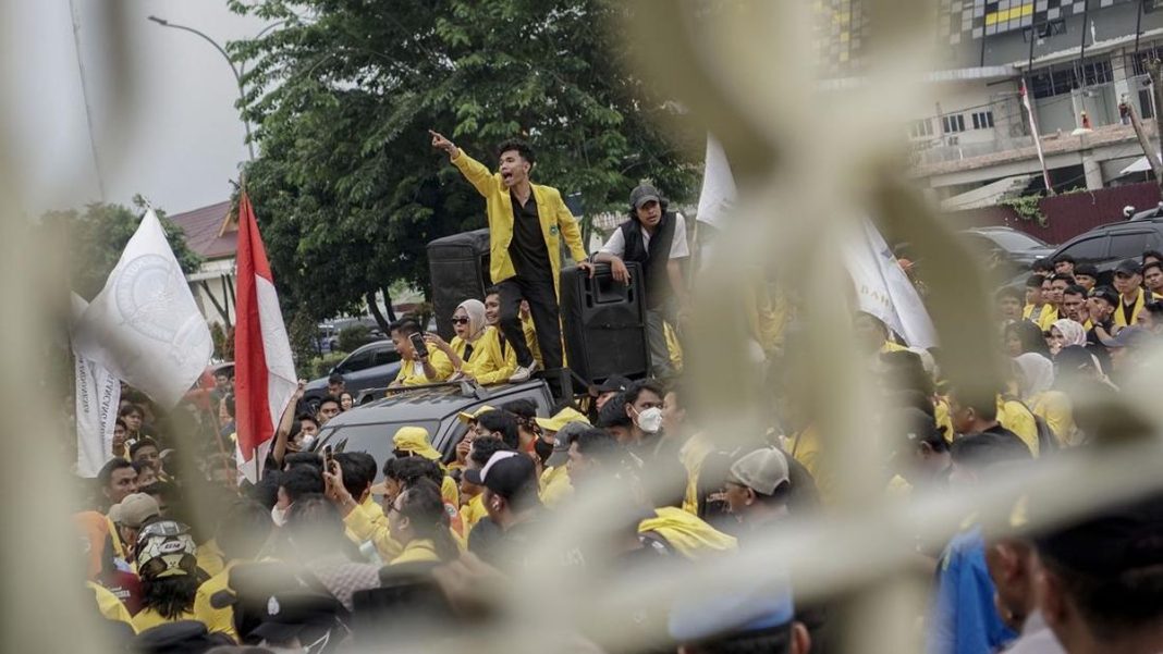 53 Demo di Jakarta, Lalin Masih Normal Belum Ada Pengalihan